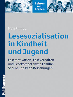 cover image of Lesesozialisation in Kindheit und Jugend